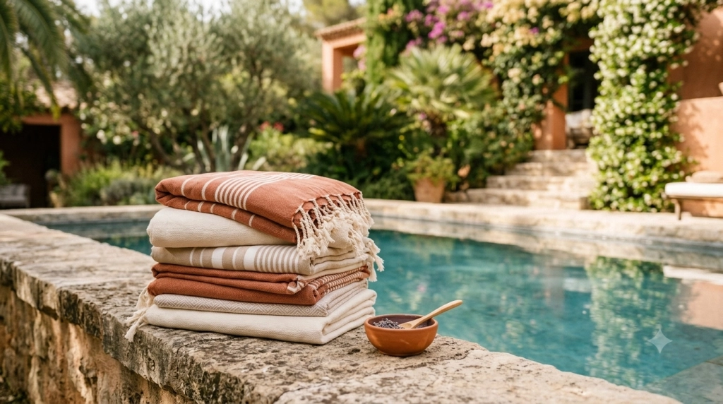 Hôtellerie & spa : la fouta artisanale, emblème du bien-être 2026