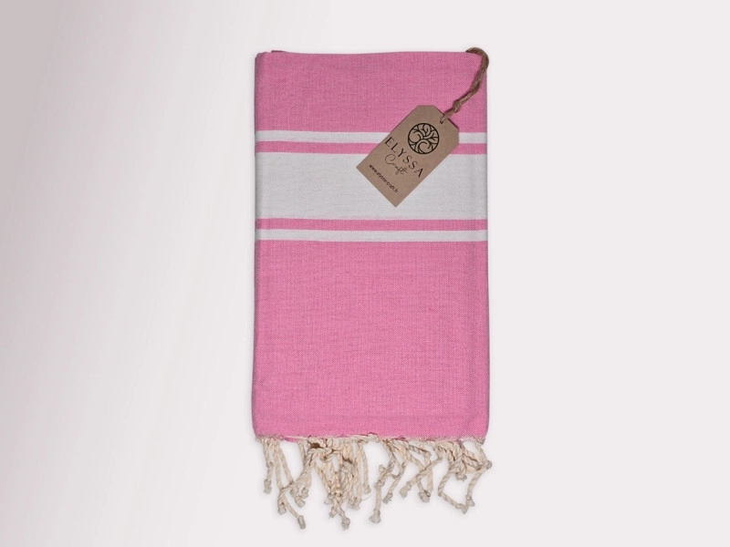 FOUTA Bande Blanche